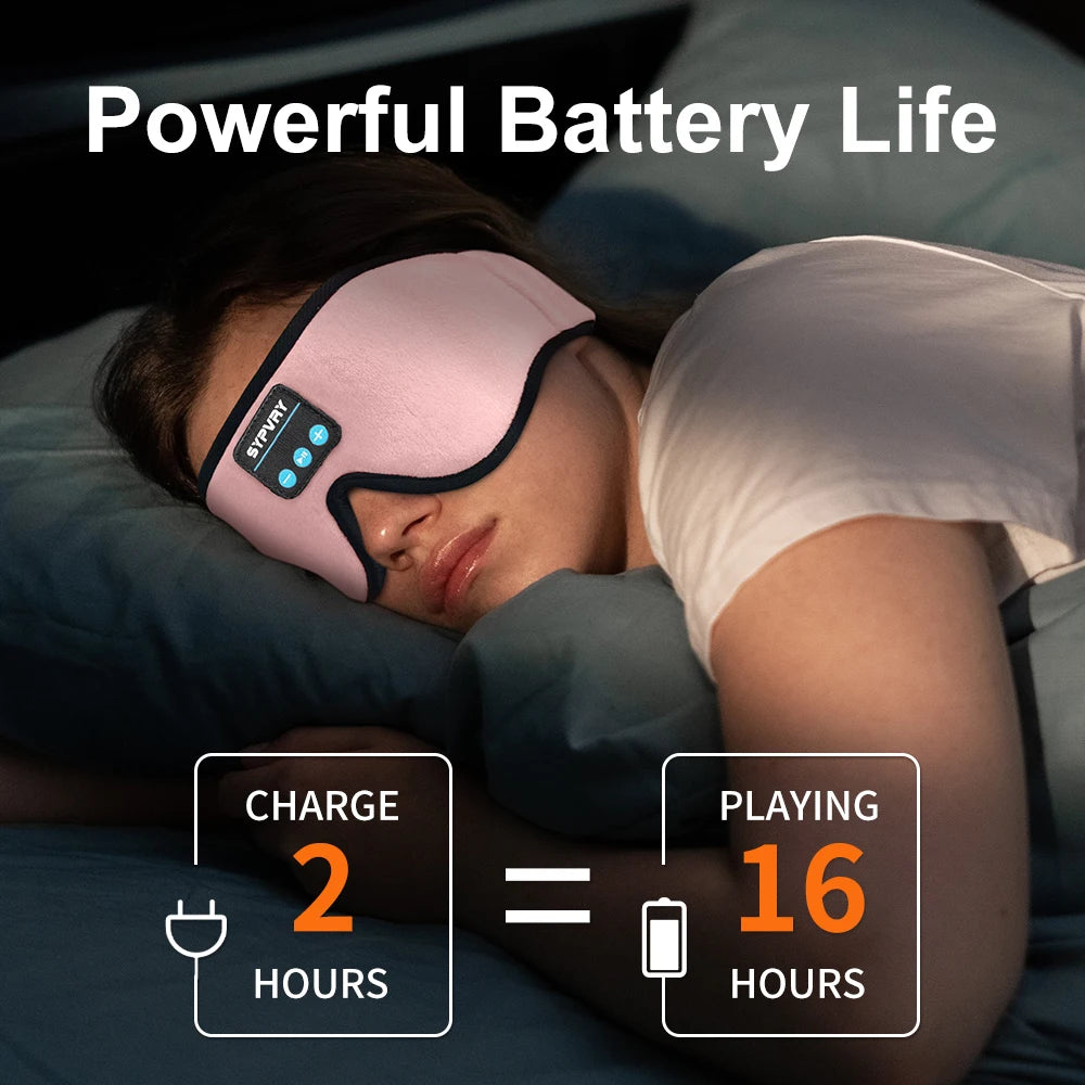 Bluetooth Sleep Mask Wireless 3D