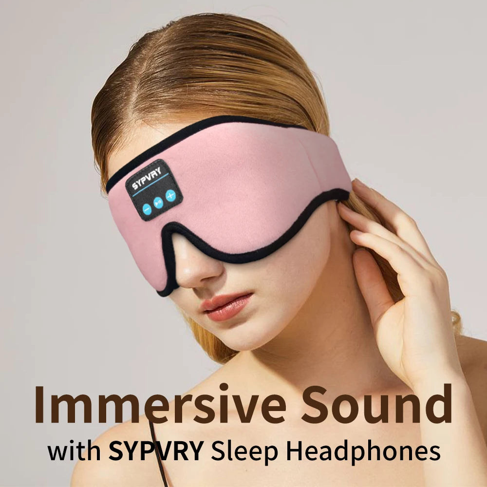 Bluetooth Sleep Mask Wireless 3D